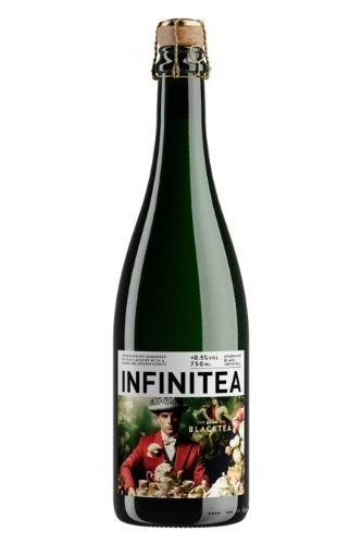 Schaumwein, Chardonnay Sekt Infinitea Blacktea "Alkoholfrei <0.5%", Weingut St. Antony