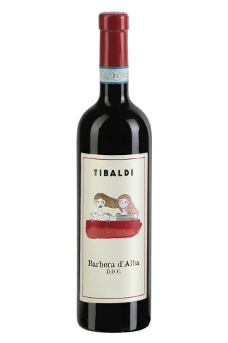 Rotwein, Barbera d'Alba, 2023, Tibaldi