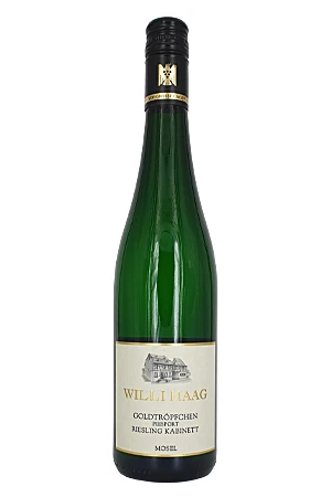 Weisswein, Piesport Goldtröpfchen Riesling Kabinett, 2024, Weingut Willi Haag