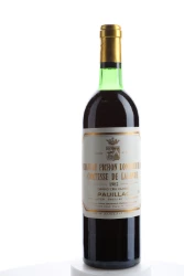 Rotwein, Château Pichon-Longueville Comtesse de Lalande, 1982, Château Pichon-Longueville Comtesse de Lalande