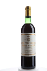Rotwein, Château Pichon-Longueville Comtesse de Lalande, 1982, Château Pichon-Longueville Comtesse de Lalande