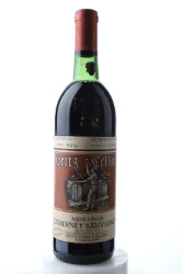 Rotwein, Cabernet Sauvignon Martha's Vineyard, 1972, Heitz Wine Cellars