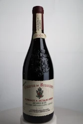 Rotwein, Chateauneuf-de-Pape Hommage a Jacques Perrin, 2001, Familie Perrin