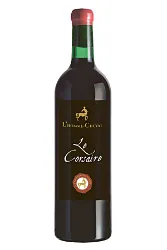 Rotwein, Le Corsaire, 2021, Domaine Léandre-Chevalier